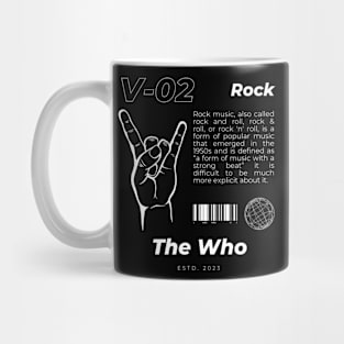 V02 Style The Who Vintage Mug